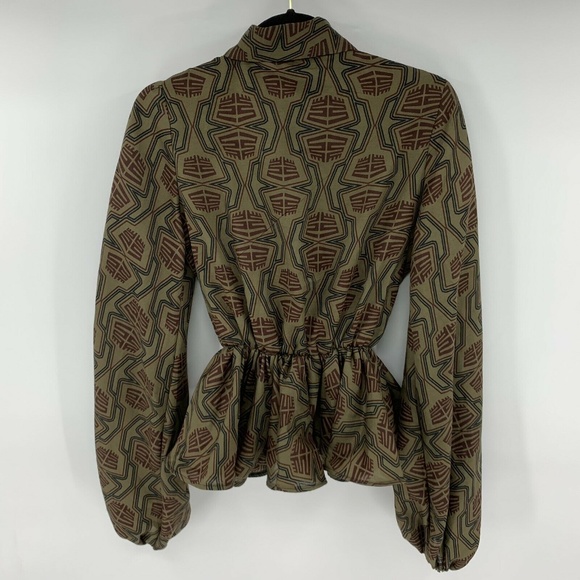 Demestiks by Reuben Reuel Womens Top Peplum Style - Picture 8 of 8